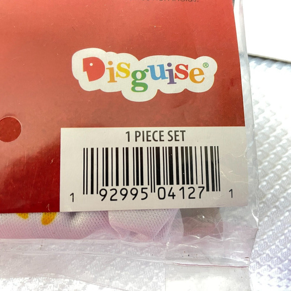 Netflix Stranger Things Eleven Costume Dress Girl Large 10-12 Dress Up Halloween - Picture 10 of 10